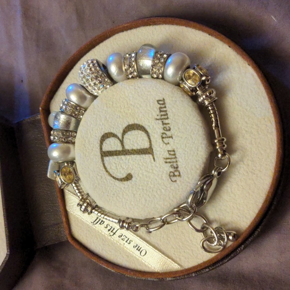 1987 Bella Perlina One Size Fits All Bracelet New - Picture 8 of 13
